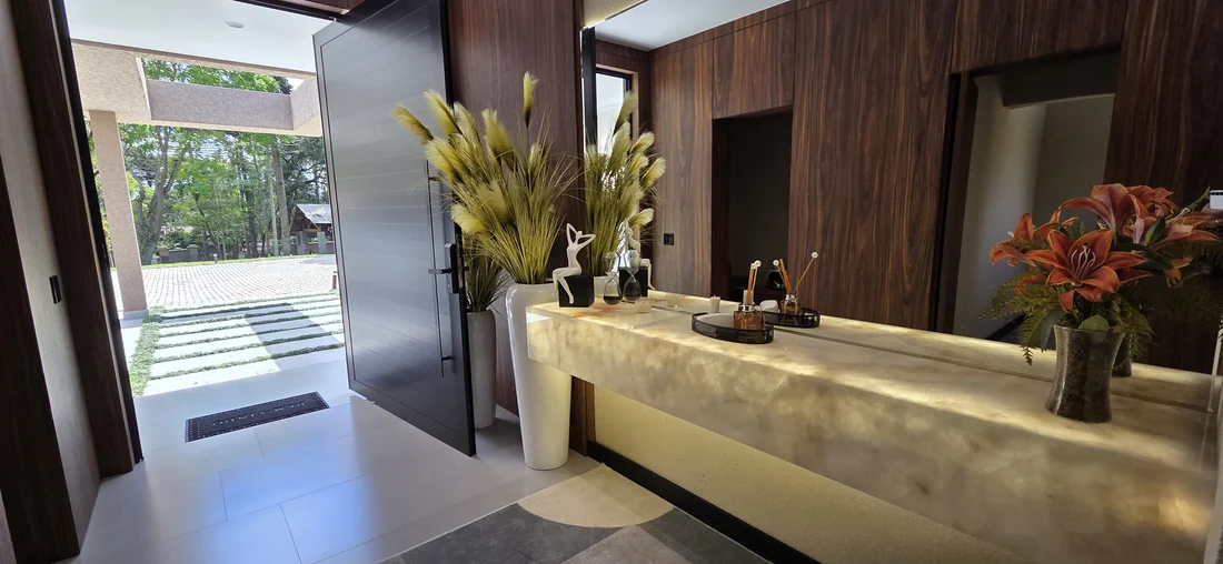 Hall de entrada — casa em Piraquara