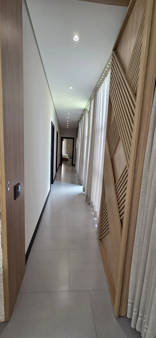 Circulação da área íntima — casa em Piraquara